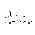 5-(4-Methoxybenzyl)-2-thioxodihydropyrimidine-4,6(1H,5H)-dione