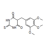 2-Thioxo-5-(3,4,5-trimethoxybenzyl)dihydropyrimidine-4,6(1H,5H)-dione