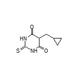 5-(Cyclopropylmethyl)-2-thioxodihydropyrimidine-4,6(1H,5H)-dione