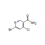 6-Bromo-4-chloronicotinamide