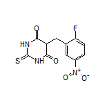 5-(2-Fluoro-5-nitrobenzyl)-2-thioxodihydropyrimidine-4,6(1H,5H)-dione