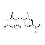 5-(2-Fluoro-4-nitrobenzyl)-2-thioxodihydropyrimidine-4,6(1H,5H)-dione