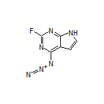 4-Azido-2-fluoro-7H-pyrrolo[2,3-d]pyrimidine
