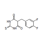 5-(3,4-Difluorobenzyl)-2-thioxodihydropyrimidine-4,6(1H,5H)-dione