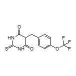 2-Thioxo-5-[4-(trifluoromethoxy)benzyl]dihydropyrimidine-4,6(1H,5H)-dione
