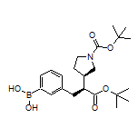[3-[(S)-2-[(R)-1-Boc-3-pyrrolidinyl]-3-(tert-butoxy)-3-oxopropyl]phenyl]boronic Acid