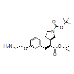 tert-Butyl (S)-3-[3-(2-Aminoethoxy)phenyl]-2-[(R)-1-Boc-3-pyrrolidinyl]propanoate