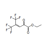Ethyl 5,5,5-Trifluoro-2-oxo-4-(trifluoromethyl)-3-pentenoate