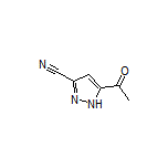 5-Acetyl-1H-pyrazole-3-carbonitrile