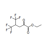 Ethyl 5,5,5-Trifluoro-2-oxo-4-(trifluoromethyl)pentanoate