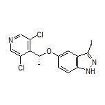 (R)-5-[1-(3,5-Dichloro-4-pyridyl)ethoxy]-3-iodo-1H-indazole