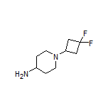 1-(3,3-Difluorocyclobutyl)piperidin-4-amine