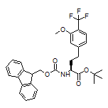 tert-Butyl (S)-2-(Fmoc-amino)-4-[3-methoxy-4-(trifluoromethyl)phenyl]butanoate