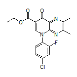 Ethyl 5-(4-Chloro-2-fluorophenyl)-2,3-dimethyl-8-oxo-5,8-dihydropyrido[2,3-b]pyrazine-7-carboxylate