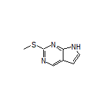 2-(Methylthio)-7H-pyrrolo[2,3-d]pyrimidine