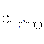 N-Methyl-3-phenyl-N-(1-phenylpropan-2-yl)propanamide