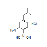 Boronic acid, B-[2-amino-4-(2-methylpropyl)phenyl]-, hydrochloride (1:1)