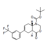(4aS,8aS)-1-Boc-6-[3-(trifluoromethyl)phenyl]-1,2,4a,5,8,8a-hexahydro-4H-benzo[d][1,3]oxazin-4-one