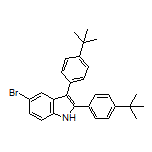 5-Bromo-2,3-bis[4-(tert-butyl)phenyl]indole