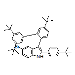 5-Bromo-2-[4-(tert-butyl)phenyl]-3-(3’,5,5’-tri-tert-butyl-[1,1’-biphenyl]-2-yl)indole