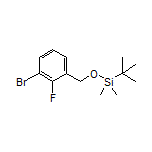[(3-Bromo-2-fluorobenzyl)oxy](tert-butyl)dimethylsilane