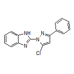 2-(5-Chloro-3-phenyl-1H-pyrazol-1-yl)-1H-benzo[d]imidazole