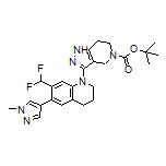 1-(5-Boc-4,5,6,7-tetrahydro-1H-pyrazolo[4,3-c]pyridin-3-yl)-7-(difluoromethyl)-6-(1-methyl-4-pyrazolyl)-1,2,3,4-tetrahydroquinoline
