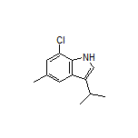 7-Chloro-3-isopropyl-5-methyl-1H-indole