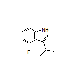 4-Fluoro-3-isopropyl-7-methyl-1H-indole
