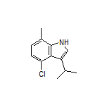 4-Chloro-3-isopropyl-7-methyl-1H-indole