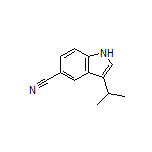 3-Isopropyl-1H-indole-5-carbonitrile