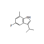 5-Fluoro-3-isopropyl-7-methyl-1H-indole