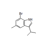 7-Bromo-3-isopropyl-5-methyl-1H-indole