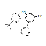 2-Bromo-6-(tert-butyl)-4-phenyl-9H-carbazole