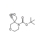 (4-Boc-3-ethynylmorpholin-3-yl)methanol