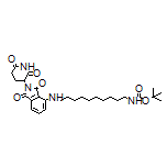 4-[[10-(Boc-amino)decyl]amino]-2-(2,6-dioxopiperidin-3-yl)isoindoline-1,3-dione