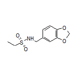 N-(Benzo[d][1,3]dioxol-5-ylmethyl)ethanesulfonamide