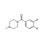 (3,4-Difluorophenyl)(4-methylpiperazin-1-yl)methanone