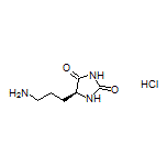 (S)-5-(3-Aminopropyl)imidazolidine-2,4-dione Hydrochloride