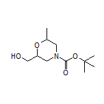 (4-Boc-6-methylmorpholin-2-yl)methanol
