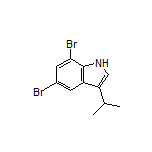 5,7-Dibromo-3-isopropyl-1H-indole