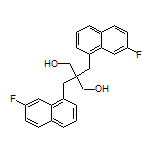 2,2-Bis[(7-fluoro-1-naphthyl)methyl]-1,3-propanediol