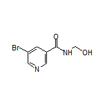 5-Bromo-N-(hydroxymethyl)nicotinamide