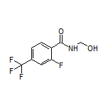 2-Fluoro-N-(hydroxymethyl)-4-(trifluoromethyl)benzamide