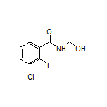 3-Chloro-2-fluoro-N-(hydroxymethyl)benzamide