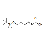 (E)-6-[(tert-Butyldimethylsilyl)oxy]hex-2-enoic Acid