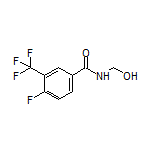 4-Fluoro-N-(hydroxymethyl)-3-(trifluoromethyl)benzamide