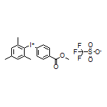 Mesityl[4-(methoxycarbonyl)phenyl]iodonium Trifluoromethanesulfonate