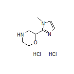 2-(1-Methyl-1H-imidazol-2-yl)morpholine Dihydrochloride