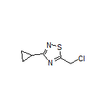 5-(Chloromethyl)-3-cyclopropyl-1,2,4-thiadiazole